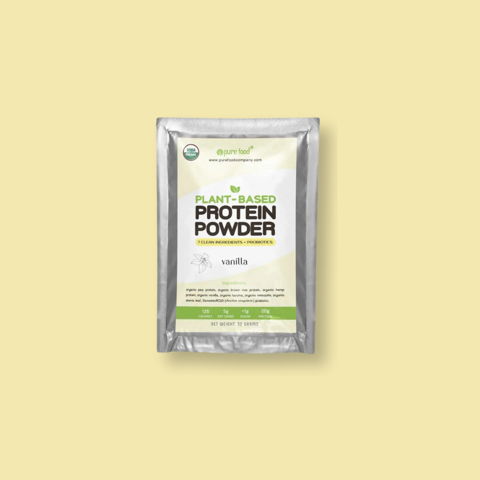 Plant Protein Powder: Vanilla - 32g Sample Packet