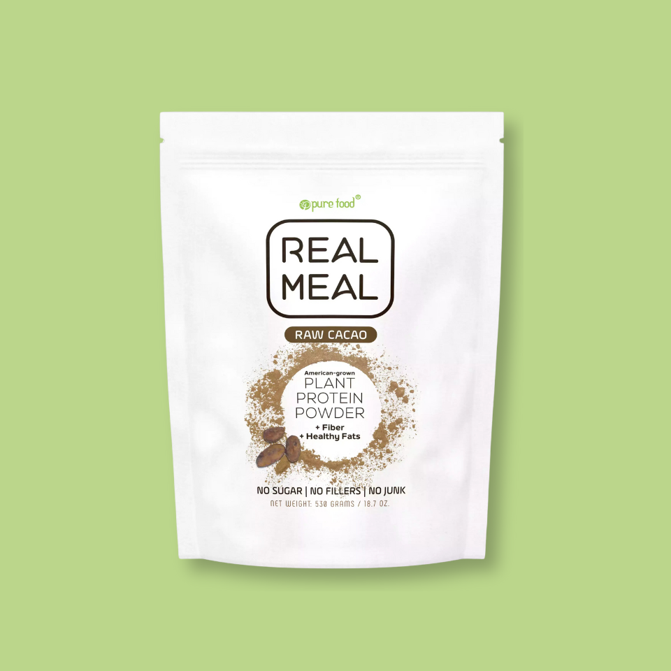 Real Meal Replacement Powder: Chocolate - 530 Gram Pouch