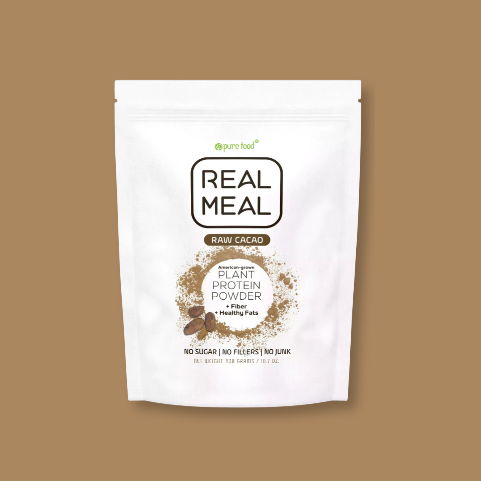 Real Meal Replacement Powder: Chocolate - 530 Gram Pouch