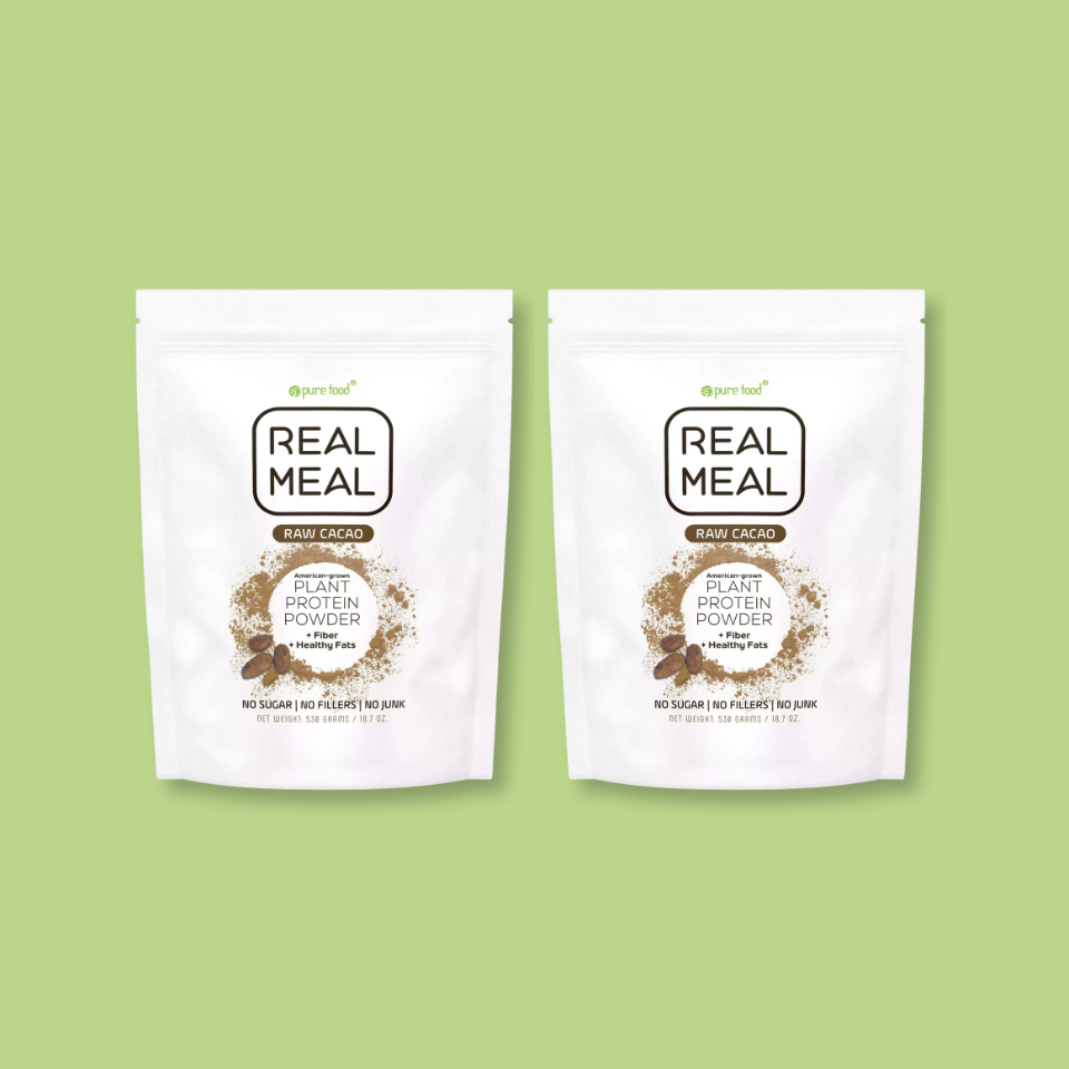 Real Meal Replacement Powder Bundle Pack (2) 530-Gram Pouches