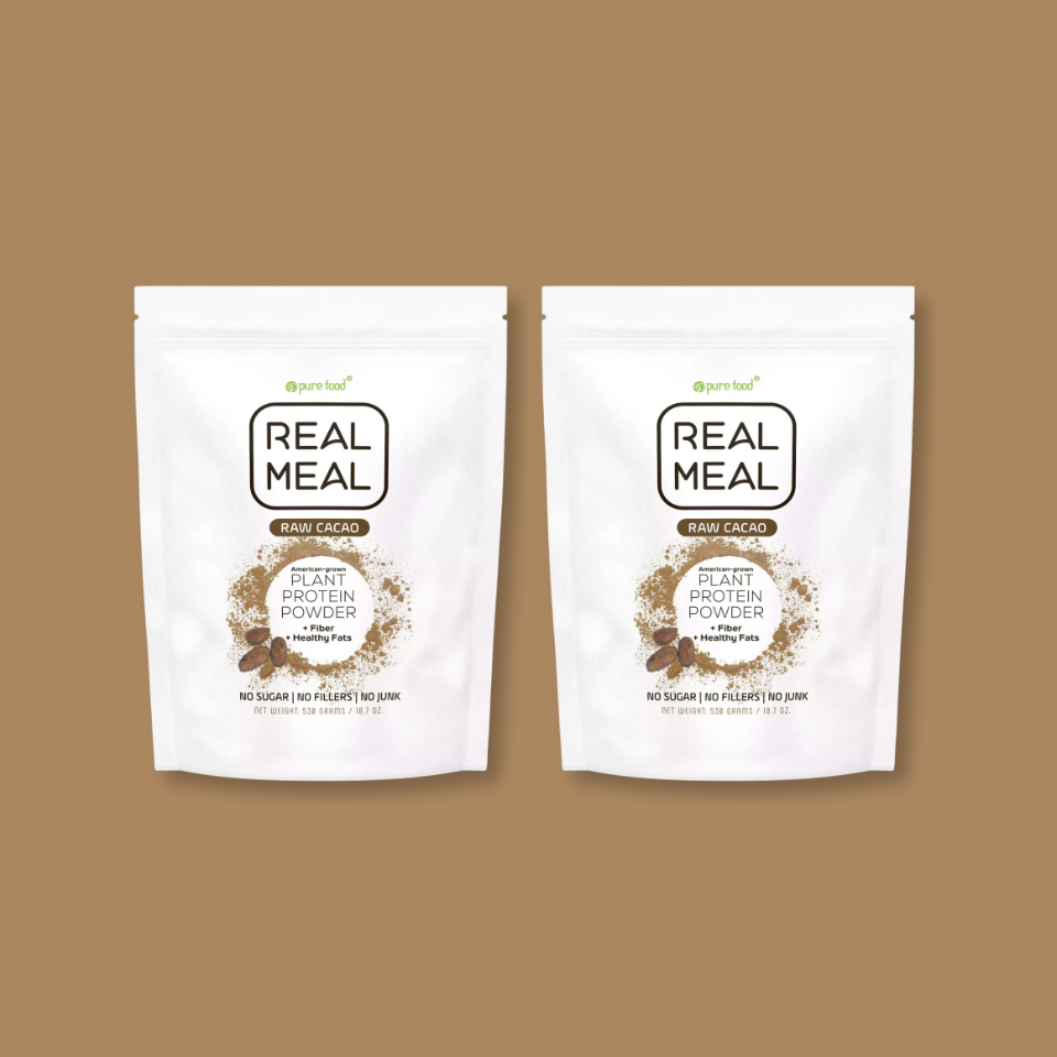 Real Meal Replacement Powder Bundle Pack (2) 530-Gram Pouches